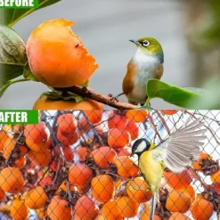 5X10M starkt fågelnät trädgårdsstaket och grödor 5x10m