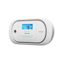 X-Sense XC01-R kolmonoxiddetektor med utbytbart batteri och LCD-display