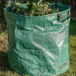 XXL hopfällbar trädgårdsväska - Robust och praktisk - 2 delar - Grön