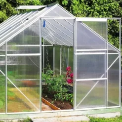 YUNGFONG 14st bikakepolykarbonat, polykarbonatskivor, stötsäkra flerväggslakan, lämplig för växthus och trädgårdar