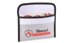 Yunique - Säkerhetsväska för RC-batterier | Lipo anti-explosionsskyddsfodral | Brandbeständig laddningsväska, storlek 205x130mm